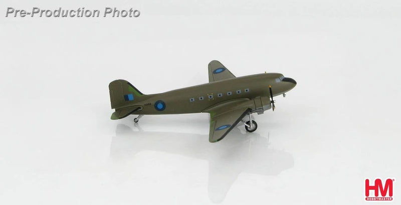 Hobby Master Douglas Dakota Mk.III model aircraft, olive green RAF-style livery