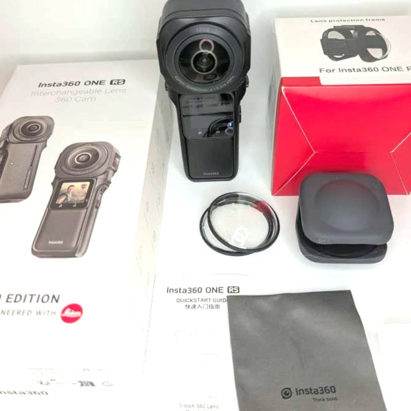 Insta360 ONE RS 1-Inch 360 Edition Camera 360 Degrees Wearable from Japan Used