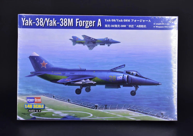 Yak-38/Yak-38M Forger A 1/48 Hobby Boss Model Kit Item 80362 New Sealed