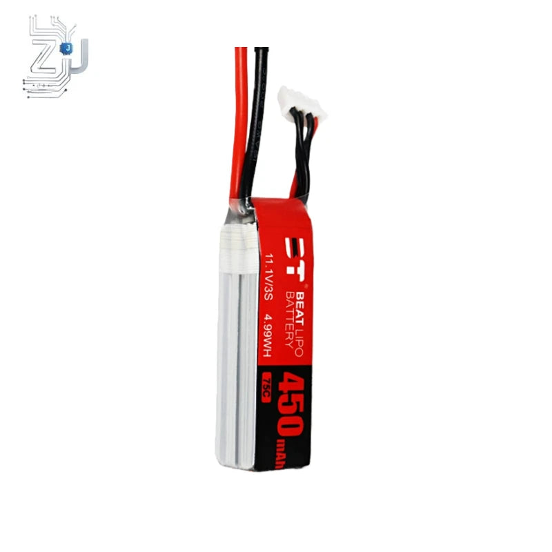 11.1V 450MAH Battery for BT 3S 75C XT30 FPV racing drone High-quality New