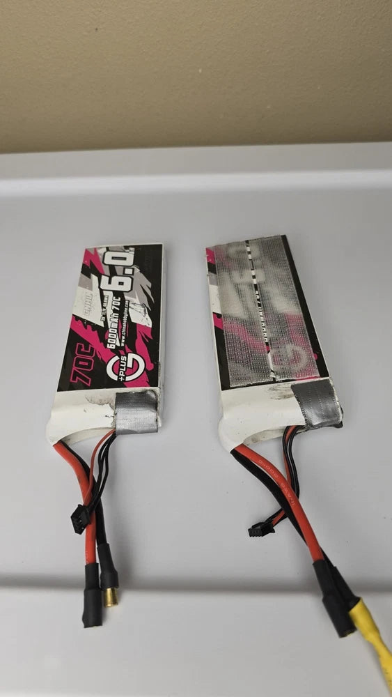 CNHL 3S 6000mah 70c Lipo Battery for RC Car 2 batteries Battery