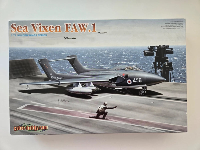CYBER HOBBY - Sea Vixen FAW.1 with accessories, 1/72 scale
