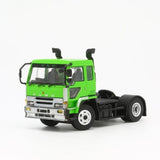 EY DBGT 1:64 Green Fuso The Great Truck Tractor Model Diecast Display Car