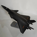 1:100 Diecast Military Model China J-20 