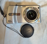 Panasonic Lumix DMC-TZ1 Digital Camera Parts or Repair AS IS