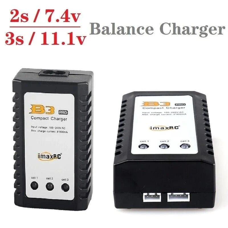 Durable 7.4V / 11.1V B3 LIPO Battery Charger US Plug for aircraft model drones