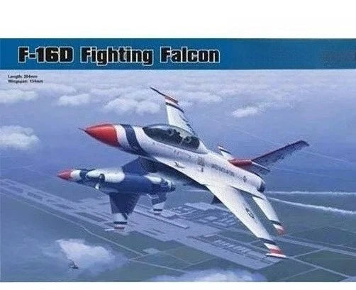 Trumpeter HOBBY BOSS 80275 1/72 American F-16D Fighting Falcon fighter