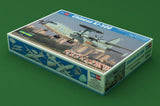 HobbyBoss KJ-500 1/144 model kit box with printed aircraft artwork