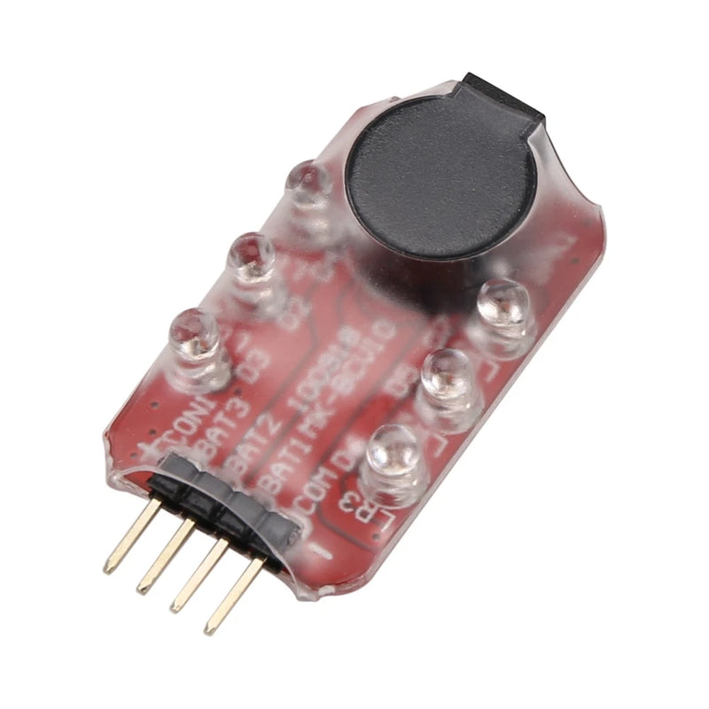 Loud hailer Lipo battery voltage alarm display Checker 2-3S LED display for4556