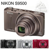 Nikon COOLPIX S9500 Digital Camera 18.1MP 22 x Optical Zoom with Accessories