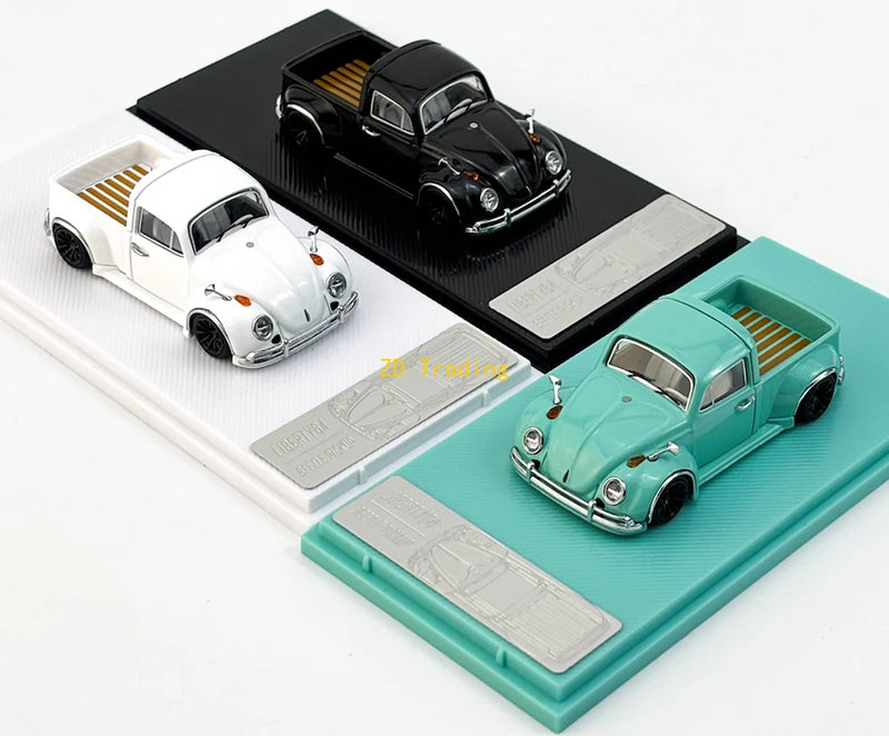 ZD Liberty 1:64 VW Beetle Pickup Truck Sports Classic Model Diecast Metal Car BN