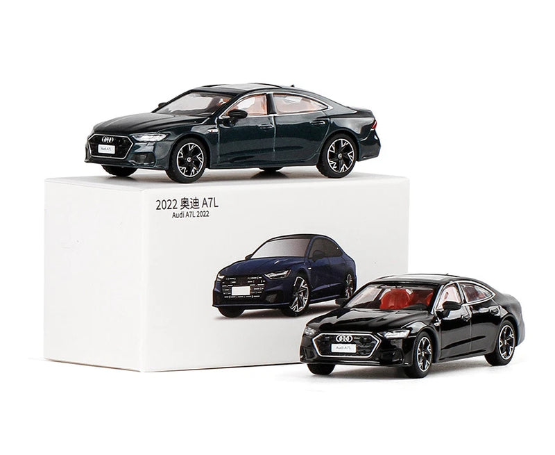 JKM 1:64 Audi A7L Diecast Metal Model Car Collection New in Box
