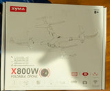 NEW Syma X800W White Foldable Drone Quadcopter 1080p - High End