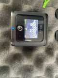 OCLU black action camera with LCD screen and lens