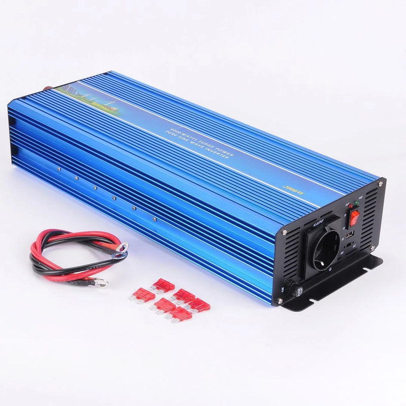 KA 2000W Car DC 220V to AC 220V Power Inverter Charger Converter Caravan Boat