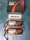 SOCOKIN 3S Lipo Battery 6600mAh 11.1V 120C  2 Pack For RC Airplane Battery