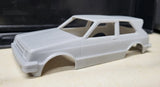 1/24 scale resin 3d printed Outlaw Toyota Starlet body model slot car
