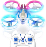 UFO 4000 Mini Drone for Kids - LED Remote Control Drone, Small RC Quadcopter for