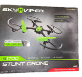 Sky Viper S1700 Stunt Drone NEW SEALED Flight Assist - Auto Hover Auto Land!