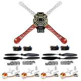 F450 4-Axis Airframe 450mm Drone Frame Kit w/ 30A ESC A2212 1000KV Motor