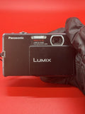 Panasonic Lumix DMC-FP1 Digital Camera 12MP Black Untested No Battery Cover
