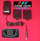 AC Adapter W/LED & Battery Cover Set for Sega Game Gear Model # 2110 & 2110G NEW Battery