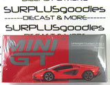 2024 Mini-GT Overseas Box Ed: Rosso Mars Red LAMBORGHINI COUNTACH LPI 800-4 #720