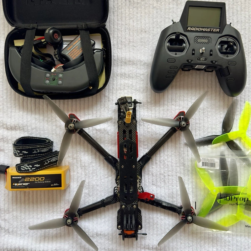 5¡± FPV Drone Bundle Deadcat Frame Custom Built- READY TO FLY- OFFERS WELCOME