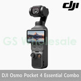 DJI Osmo Pocket 4 Essential Combo 4K 240fps Vlogging Camera Gimbal Kit