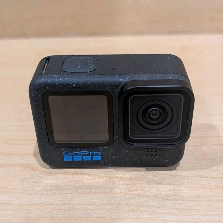 GoPro HERO12 Black action camera with front screen and wide lens