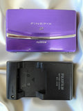 [N Mint] FUJIFILM FinePix Z90 Compact Digital Camera Purple w/Battery Charger