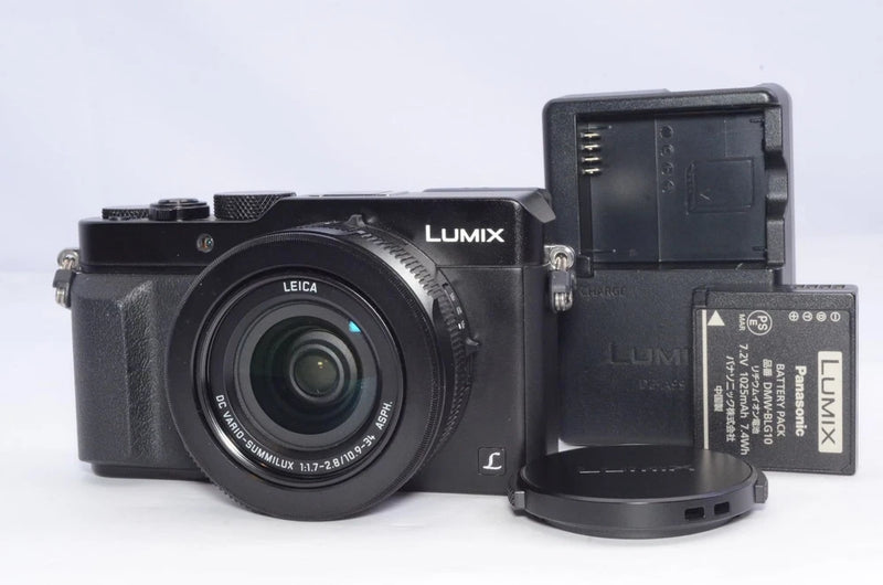 Panasonic Lumix LX100 Compact Digital Camera 4/3 Sensor 4K Video Black