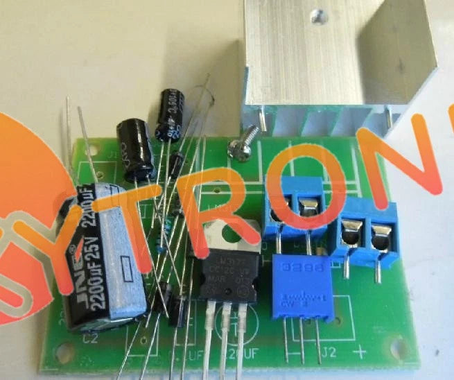 5PCS LM317 Adjustable Power Supply Board With Rectified AC DC Input DIY KIT