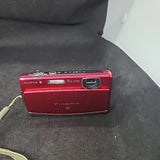 Fujifilm FinePix Z85WM 14.2MP Digital Point-and-Shoot Camera Red - No Charger