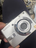 Panasonic LUMIX DMC-LS75 7.2MP Digital Camera Silver UNTESTED