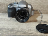 Panasonic Lumix DMC-FZ18 8.3MP Digital Bridge Camera Leica 18x Zoom Lens Silver