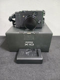 [MINT with Box] Fuji Fujifilm X10 Black Compact Digital Camera 12.0MP JAPAN