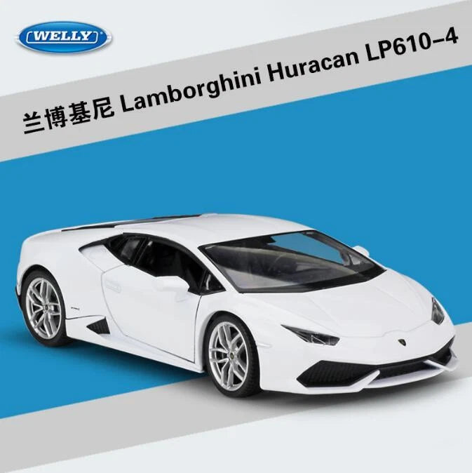 Welly 1:24 Lamborghini Huracan LP610 Model Diecast Car Vehicles New