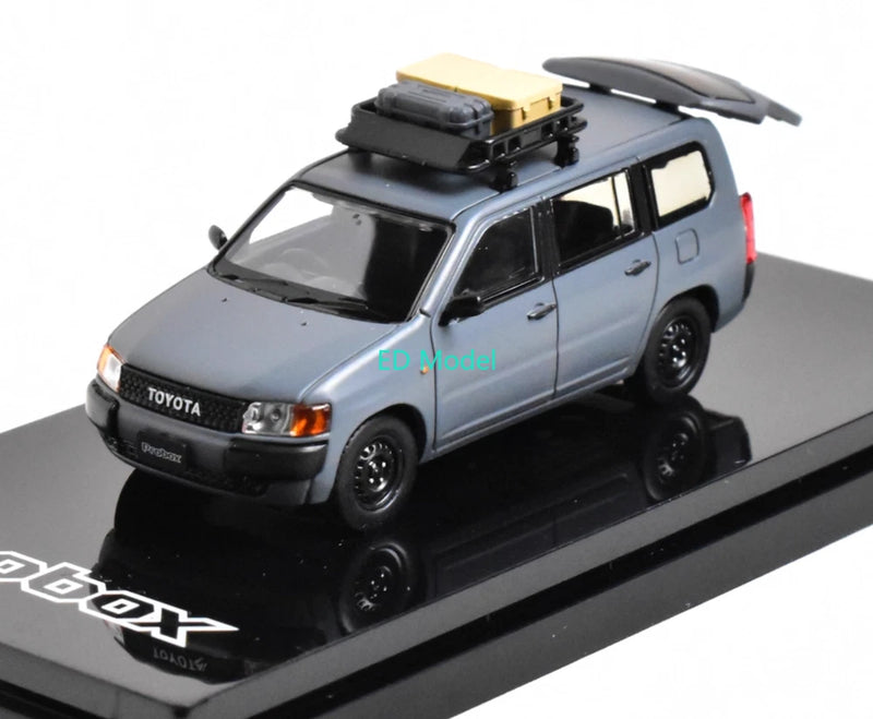 BN HobbyJapan 1:64 Gray  Probox Mini Van Sport Model Diecast Metal Car