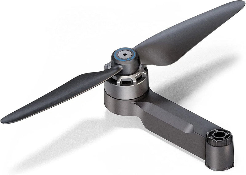 Drone motor arm replacement part with propeller and mounting hub
