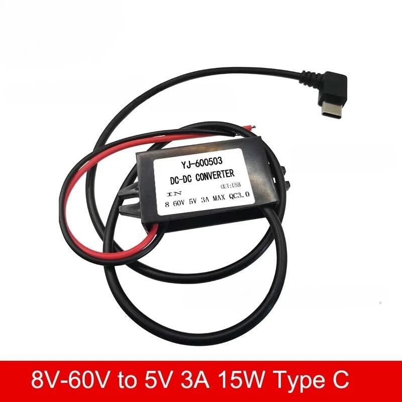 8V-60V to 5V 3A Step Down Converter Buck Regulator Module Power Supply Adaptive