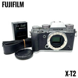 FUJIFILM X-T2 Mirrorless Camera Silver Excellent Condition with Accessories