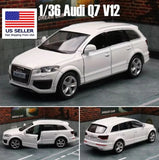 AUDI Q7 V12 QUATTRO SUV ~1/36 BRAND NEW CAR DIECAST WHITE VEHICLE MODEL HTF GIFT