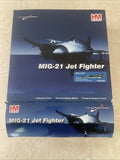 Hobby Master MIG-21 Jet Fighter HA0192 1/72 Scale Diecast Model