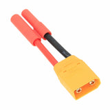 HXT 4mm Male-/Female+ to Amass XT90 Male Cable 12AWG 5CM Wire Battery Toys FPV
