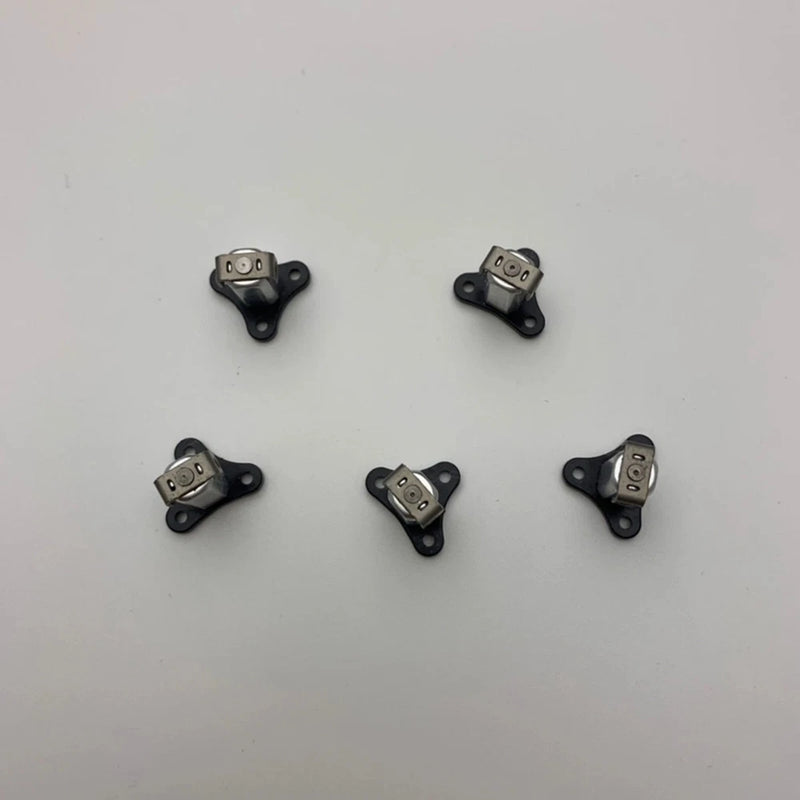Set of drone front arm axis shaft brackets with metal mounting plates