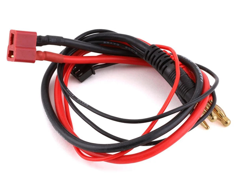 Yeah Racing 2S Battery Connection Wire (Female T-Style to 4mm Bullet Plugs) Battery