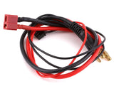 Yeah Racing 2S Battery Connection Wire (Female T-Style to 4mm Bullet Plugs) Battery