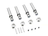 RC helicopter main rotor center holder rods with metal hardware and nuts