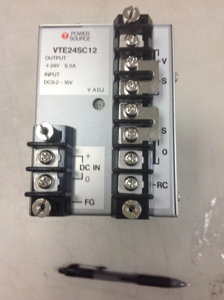 Power Source VTE24SC12 DC/DC Converter Sold as is OUTPUT 24V 6.5- INPUT DC9.2-16